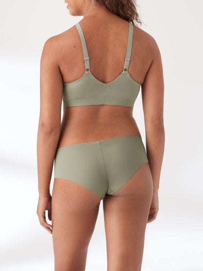 Damen Soft Form V-Ausschnitt verstellbarer Träger-BH Grün