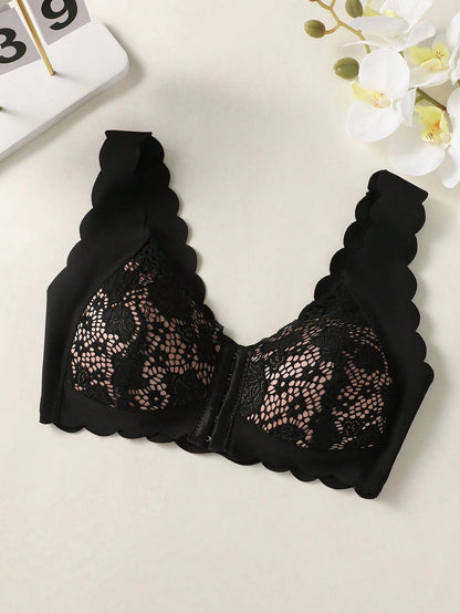 Spitzen-Push-Up-BH Anti-Schwerkraft Plus-Size Bustier Ohne Bügel Nahtlos