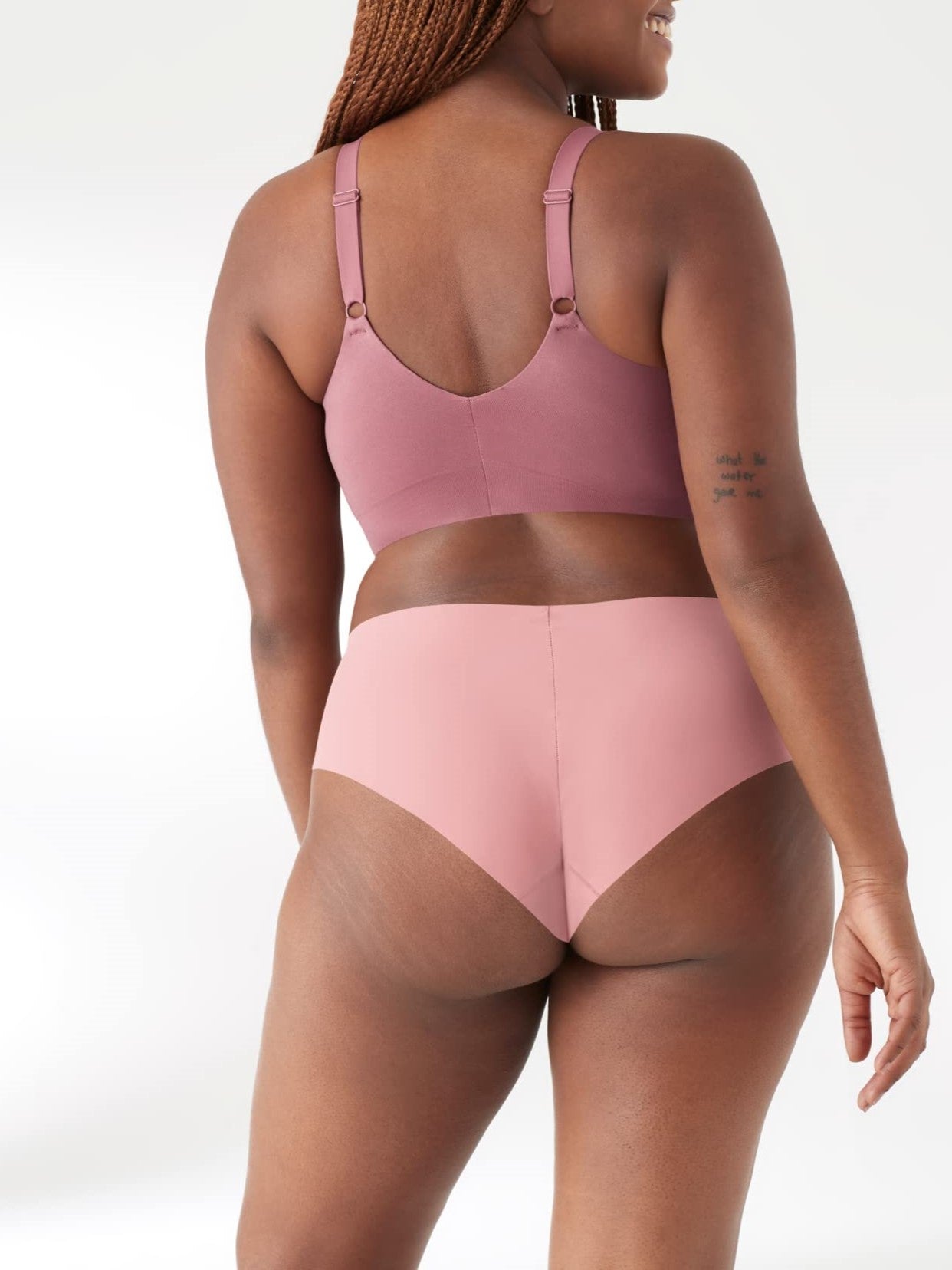 Soft Form Damen-BH mit verstellbaren Trägern und V-Ausschnitt ViolettRot