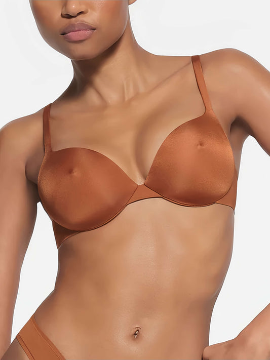 Sexy Comfort Shaping Push-Up BH Schwarz Braun