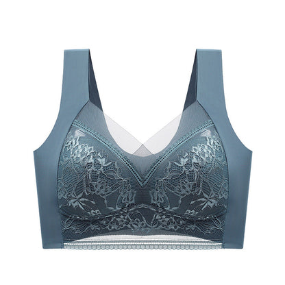 Minimizer Spitzen-Mesh-BH ohne Bügel, Blau